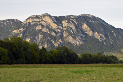 Pli de la Savoyarde (Massif des Bauges, Savoie, France)